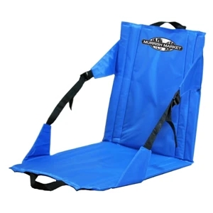 Royal Blue - Deluxe Stadium Cushion Made Of 420d Polyester Fabric With Foam Cushion