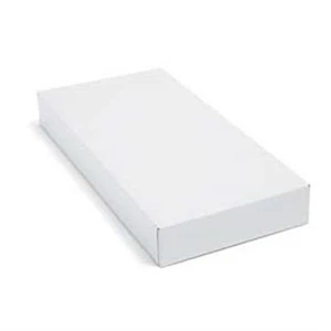 Gloss White 2 Piece Apparel Box (10" x 7" x 1 1/2")