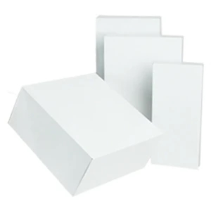 Gloss White 2 Piece Apparel Box (17" x 11" x 2 1/2")