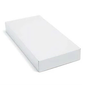 Gloss White 2 Piece Apparel Box (19" x 12" x 3")