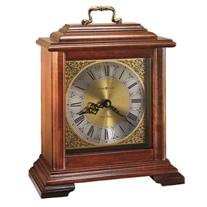 Medford - Mantel Clock With Windsor Cherry Finish On Select Hardwoods And Veneers