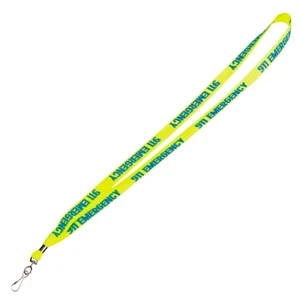 Screen Printed, Standard Lanyard With Snap Hook, 1" X 19" (plus/minus 5%)
