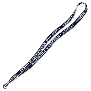 Knit-in Lanyard With Rubber O-ring Attachment, 3/8" X 18" (plus/minus 5%)
