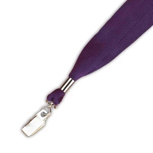 3/8" Plain Lanyard with Swivel Bulldog