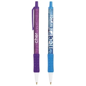 Clic Stic (r) - Retractable Ballpoint Pen With A Soft Dimpled Rubber Grip And Matching Clip