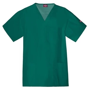 Dickies (r) - Hunter - Sa816406 Dickies Men's Utility Scrub Top - 9 Colors Available