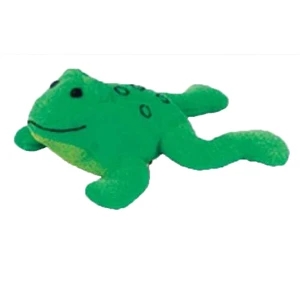 Weebeans (tm) Animal Fair - Frog - Plush Three Inch Toy Animal With Silver Ball Chain, Blank