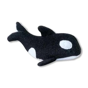 Weebeans (tm) Animal Fair - Whale - Three Inch Plush Toy Animal With Silver Ball Chain, Blank