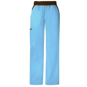 Cherokee - Blue Mist - Sa1031 Cargo Pocket Scrub Pant - 26 Colors Available