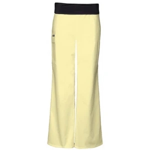 Cherokee - Creme Brulee - Sa2074 Fold Over Waist Boot Cut Scrub Pant - 14 Colors Available