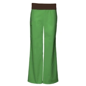 Cherokee - Aloe - Sa2074 Fold Over Waist Boot Cut Scrub Pant - 14 Colors Available