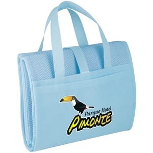 Sand And Surf - Folding Beach Mat With Double Reinforced Carry Handles