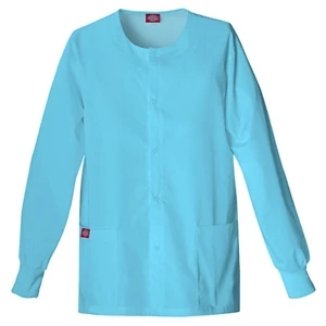 Dickies (r) - Icy Turquoise - Sa885306 Round Neck Scrub Jacket Sa885306 - 20 Colors Available