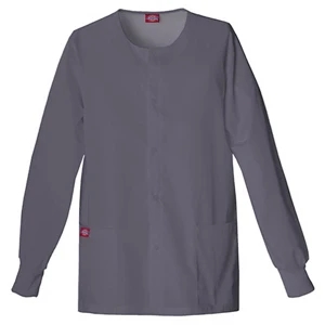 Dickies (r) - Pewter - Sa885306 Round Neck Scrub Jacket Sa885306 - 20 Colors Available