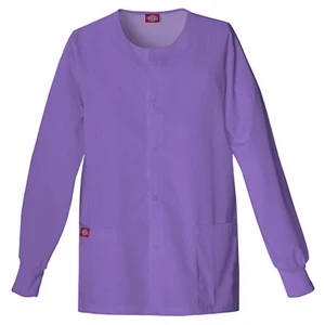 Dickies (r) - Violet - Sa885306 Round Neck Scrub Jacket Sa885306 - 20 Colors Available