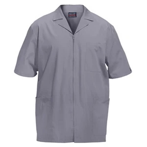 Cherokee - Gray - Sa4300 Men's Zip Front Scrub Jacket - 11 Colors Available