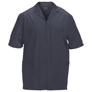 Cherokee - Pewter - Sa4300 Men's Zip Front Scrub Jacket - 11 Colors Available