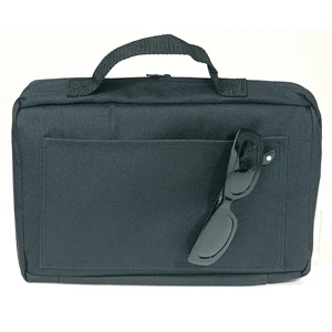 Silkscreen - Fold-away Tote Bag On Wheels With Bottom Stiffener And Two Front Pockets