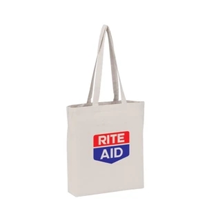 Silkscreen - Economy Tote Bag Made Of 9 Oz. Canvas With 32" Shoulder Length Self-fabric Straps
