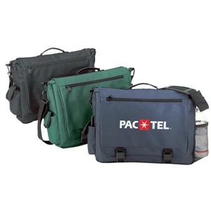 Silkscreen - Executive Brief Bag With Reinforced Carrying Handle And Shoulder Strap