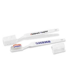 Take Along - Full Size Toothbrush With Long Lasting Bristles, Easy To Hold Handle