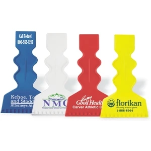Power Grip Ice Destroyer - Rugged Plastic Ice Scraper With Contoured Handle For Maximum Scraping Power