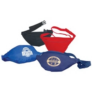 1 Zipper Fanny Pack - One Zipper Fanny Pack Made Of 600 Denier Polyester With Vinyl Backing