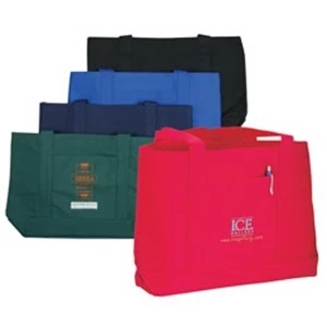 Boat Tote Bag Made Of Polyester With Front Pocket And Hand And Shoulder Straps