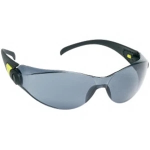 Provizgard - Gray Anti-fog Lens - Sporty Single-piece Lens, Black Frame Safety Glasses