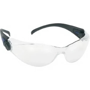 Provizgard - Indoor/outdoor Lens With Black Frame - Sporty Single-piece Lens, Black Frame Safety Glasses