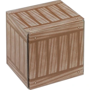 No Imprint - E-flute Tuck Box This Material Is A Finer Flute And Is Stocked In White Material