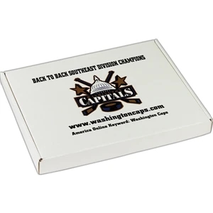 No Imprint - Recyclable E-flute Tuck Box And Outside, 11" X 8 1/2" X 1"
