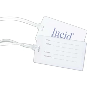 Targetline - Luggage Tag That Includes Owner Information Sheet And Attachment Loop