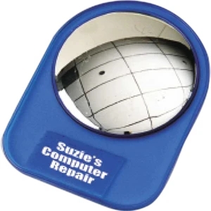 Computer Monitor Mirror With Self Adhesive Tape That Mounts To Most Monitors