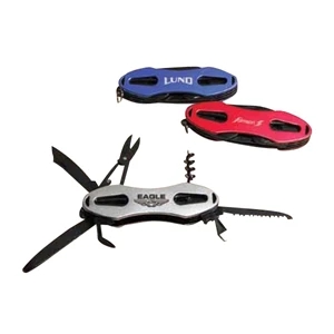 Seven-in-one Sleek Multi Tool With Pliers, Bottle Opener, Screwdrivers And More