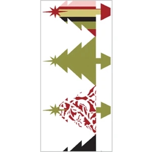 Tapetastic (r) - Christmas Trees - Repositionable Designer Tape. Acid Free And Photo Friendly