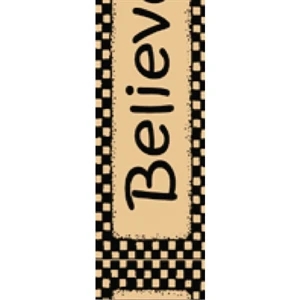 Tapetastic (r) - Believe - Repositionable Designer Tape. Acid Free And Photo Friendly