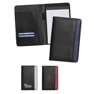 Aspire Jr - Ultrahyde Premium Simulated Leather Junior Padfolio With Color Accent