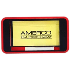 Red - Sticky Note Set With Light And Pen. Closeout Price! Available While Supplies Last!