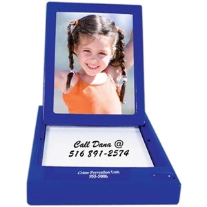 Blue - Pop Up Picture Frames With Notepad. Closeout Price! Available While Supplies Last!