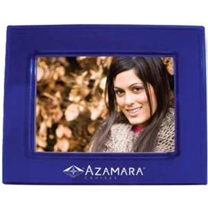 Translucent Blue - Picture Frame, Holds 3 1/2" X 5" Picture. Closeout Price! While Supplies Last
