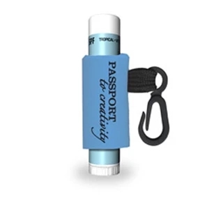 Tropical - Citrus Lip Balm With Custom Leash And Label, Spf 15 Protection