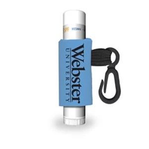 Peppermint Beeswax - Flavored Spf 15 Lip Balm With Custom Label, And Leash