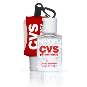 Sanell (r) - Custom Printed Hand Sanitizer, 1.0 Oz. With A Custom Imprint And Leash