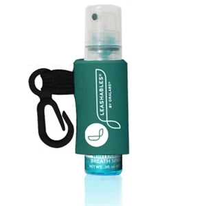 Ice Drops (r) - Wintermint - Flavored Breath Spray With Pump Bottle And Custom Leash
