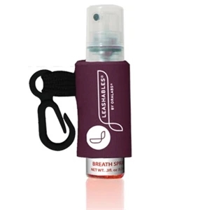 Ice Drops (r) - Cinnamint - Flavored Breath Spray With Pump Bottle And Custom Leash And Label