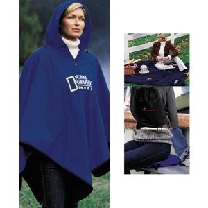 4-in-1 (tm) - Colorfusion (tm) Transfer (1 Location) - Blanket, Poncho, Seat Cushion And Backpack