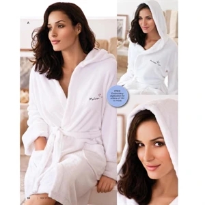 Cabana Bay (tm) - Blank - Robe Featuring Double Pockets And Self Belt For Added Benefit