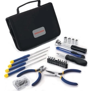 Total Package - Tool Set Comes Complete With A Black Fabric Carrying Case