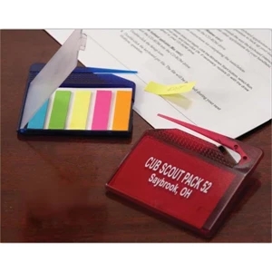 Letter Pal - Pad Print - Stainless Steel Blade Letter Opener With Tape Flags